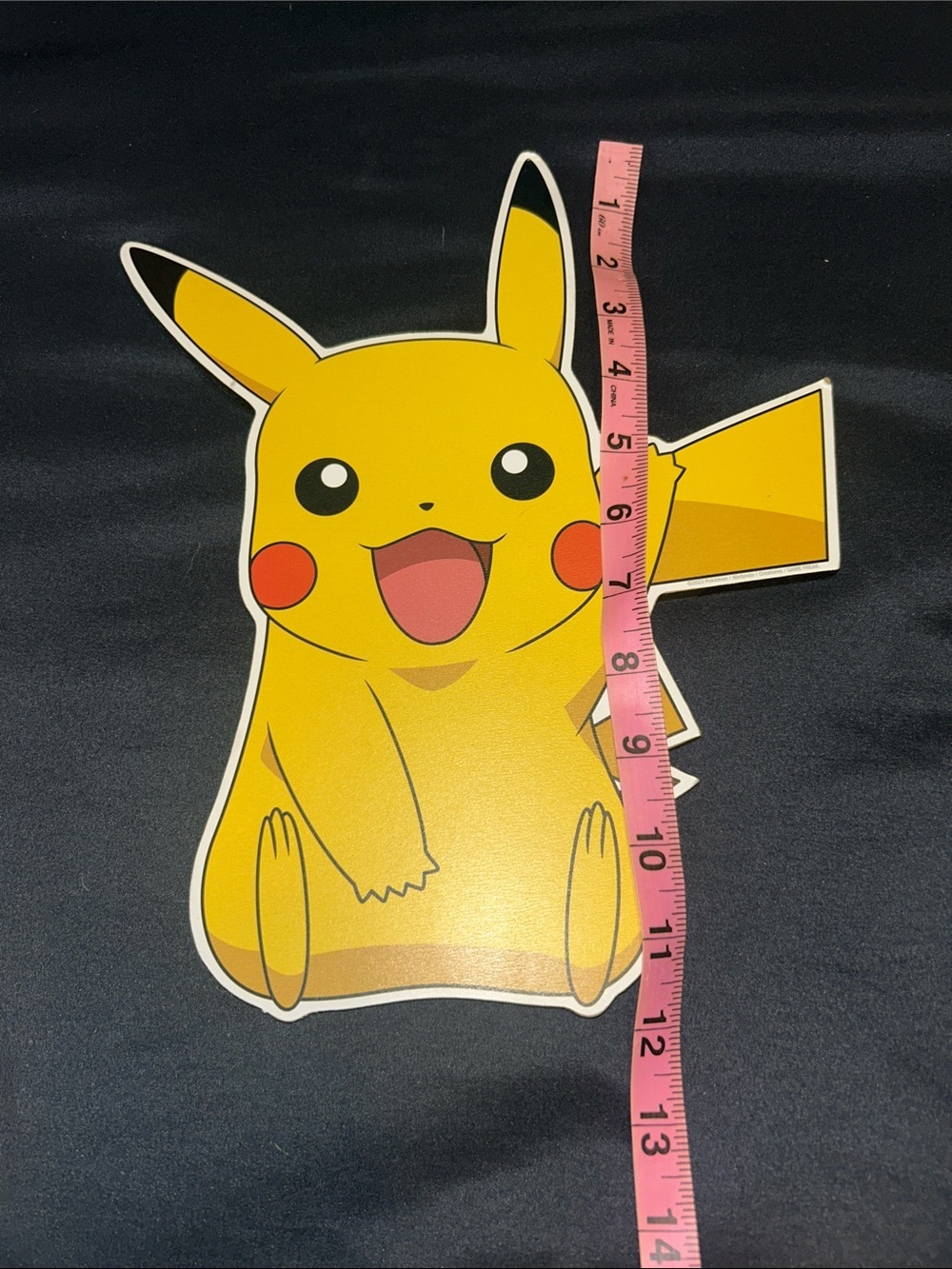 Pokémon Pikachu Fan Bundle — Giant Card, Beanie & Wall Decor - Picture 5 of 9